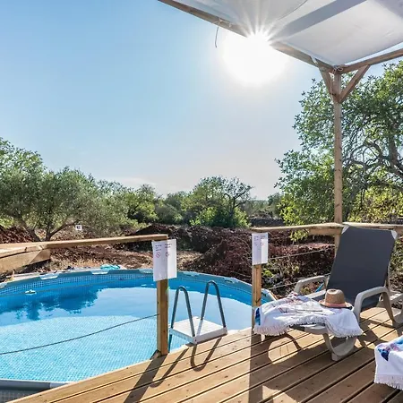 Safari Tent With Private Pool In Albufeira