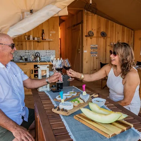 Safari Tent With Private Pool In Albufeira *