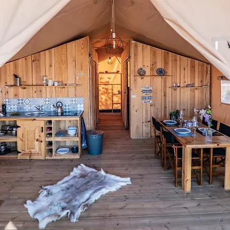 Safari Tent With Private Pool In Albufeira بيت للعطل *