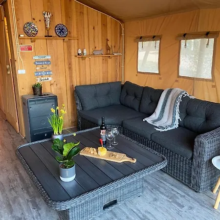 Safari Tent With Private Pool In Albufeira *
